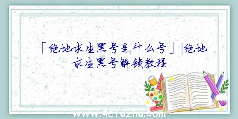 「绝地求生黑号是什么号」|绝地求生黑号解锁教程